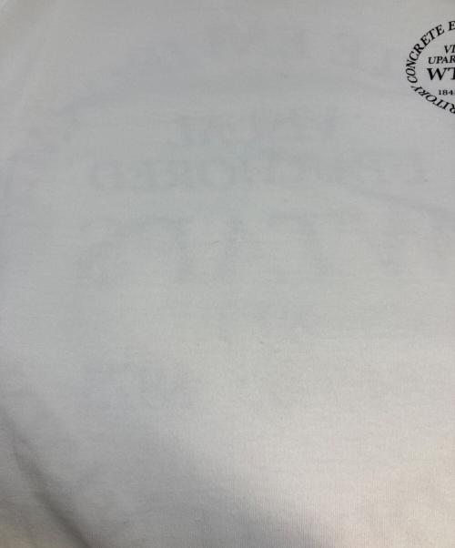 WTAPS（ダブルタップス）WTAPS (ダブルタップス) SNEAK S/S TEE ホワイト サイズ:02の古着・服飾アイテム