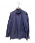 ISSEY MIYAKE（イッセイミヤケ）の古着「バンドカラーシャツ」｜ネイビー