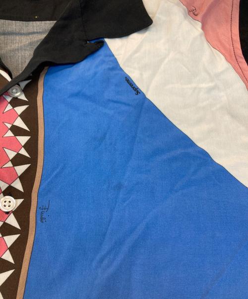 SUPREME（シュプリーム）SUPREME (シュプリーム) Emilio Pucci (エミリオ プッチ) S/S Shirt ブラック サイズ:Мの古着・服飾アイテム