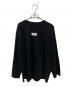 MM6 Maison Margiela（エムエムシックスメゾンマルジェラ）の古着「24SS ナンバーロゴカットソー」｜ブラック