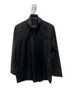 WHITE MOUNTAINEERINGホワイトマウンテ二アニング）の古着「ハーフジッププルオーバーシャツ」｜ブラック