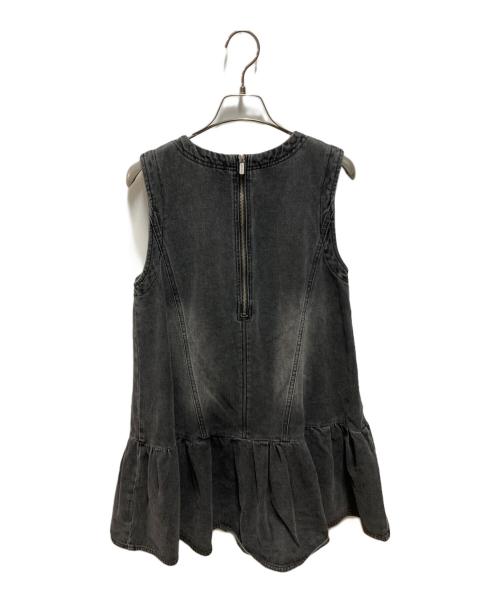 MAISON SPECIAL（メゾンスペシャル）MAISON SPECIAL (メゾンスペシャル) Denim Mini Dress ブラック サイズ:ＦＲＥＥの古着・服飾アイテム