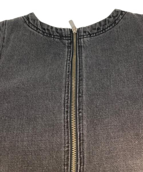 MAISON SPECIAL（メゾンスペシャル）MAISON SPECIAL (メゾンスペシャル) Denim Mini Dress ブラック サイズ:ＦＲＥＥの古着・服飾アイテム