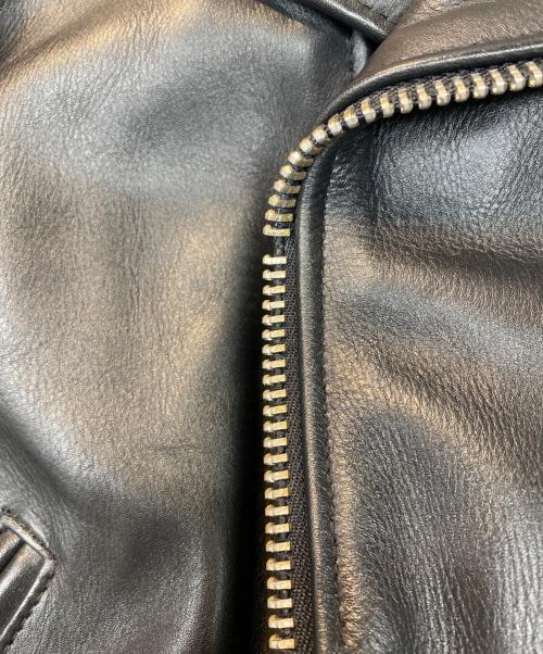 Schott（ショット）Schott (ショット) 613ワンスターダブルライダースジャケット ブラック サイズ:34の古着・服飾アイテム