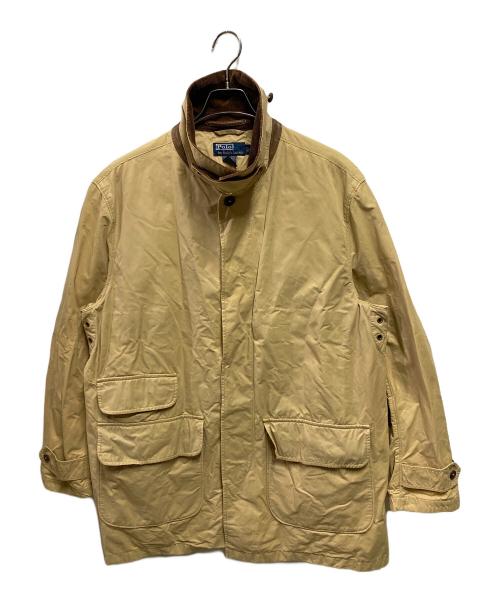 POLO RALPH LAUREN（ポロ・ラルフローレン）POLO RALPH LAUREN (ポロ・ラルフローレン) ステンカラーコート ベージュ サイズ:XLの古着・服飾アイテム