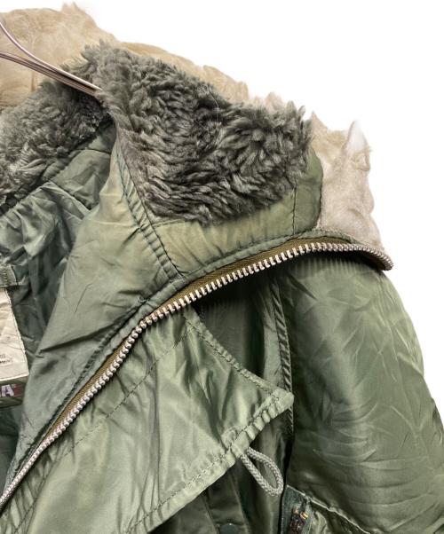 ALPHA（アルファ）ALPHA (アルファ) N-2B ECW PARKA オリーブ サイズ:ＸＬの古着・服飾アイテム