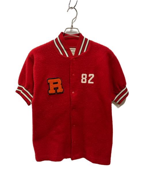 Champion（チャンピオン）Champion (チャンピオン) 60's フリースシャツ タタキタグ レッド サイズ:XSの古着・服飾アイテム
