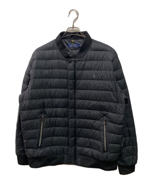 POLO RALPH LAUREN（ポロ・ラルフローレン）POLO RALPH LAUREN (ポロ・ラルフローレン) ダウンジャケット ブラック サイズ:XLの古着・服飾アイテム