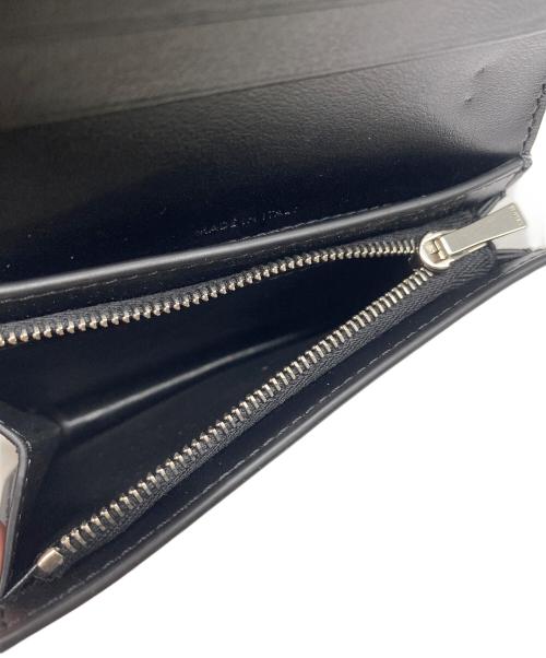 CELINE（セリーヌ）CELINE (セリーヌ) TRIOMPHE COMPACT WALLET ブラックの古着・服飾アイテム