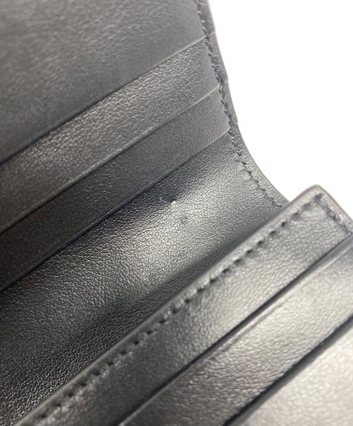 CELINE（セリーヌ）CELINE (セリーヌ) TRIOMPHE COMPACT WALLET ブラックの古着・服飾アイテム