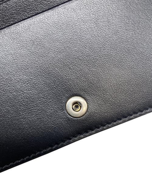 CELINE（セリーヌ）CELINE (セリーヌ) TRIOMPHE COMPACT WALLET ブラックの古着・服飾アイテム