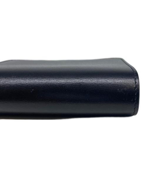 CELINE（セリーヌ）CELINE (セリーヌ) TRIOMPHE COMPACT WALLET ブラックの古着・服飾アイテム