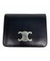 CELINE（セリーヌ）の古着「TRIOMPHE COMPACT WALLET」｜ブラック