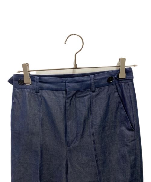 CABAN（キャバン）CABAN (キャバン) コットンリネンスラブ ポケットワイドパンツ インディゴ サイズ:XSの古着・服飾アイテム