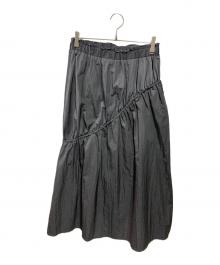 TATRAS（タトラス）の古着「ナイロンスカート」｜グレー