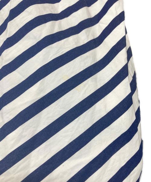 POLO RALPH LAUREN（ポロ・ラルフローレン）POLO RALPH LAUREN (ポロ・ラルフローレン) ストライプワンピース ネイビー サイズ:00の古着・服飾アイテム