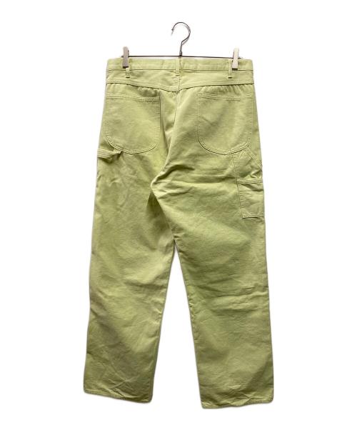 AURALEE（オーラリー）AURALEE (オーラリー) WASHED ORGANIC CANVAS PANTS グリーン サイズ:4の古着・服飾アイテム