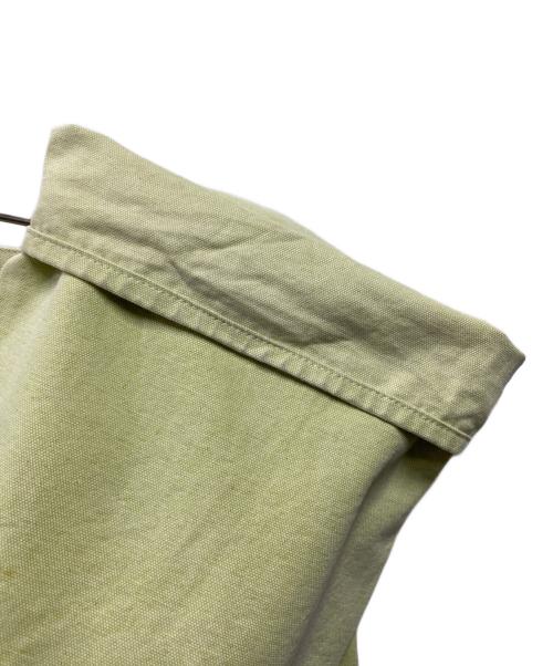 AURALEE（オーラリー）AURALEE (オーラリー) WASHED ORGANIC CANVAS PANTS グリーン サイズ:4の古着・服飾アイテム