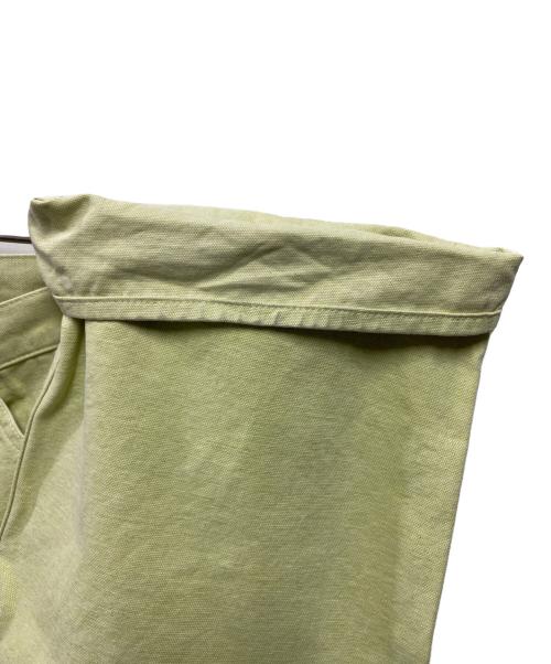 AURALEE（オーラリー）AURALEE (オーラリー) WASHED ORGANIC CANVAS PANTS グリーン サイズ:4の古着・服飾アイテム