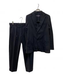 CIRCOLO 1901（チルコロ1901）の古着「ジャージーセットアップジャケット」｜ブラック