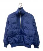 Eddie Bauerエディーバウアー）の古着「80-90's ハーフジップダウン」｜ネイビー