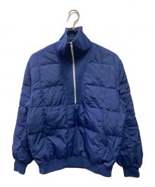 Eddie Bauer（エディーバウアー）の古着「80-90's ハーフジップダウン」｜ネイビー