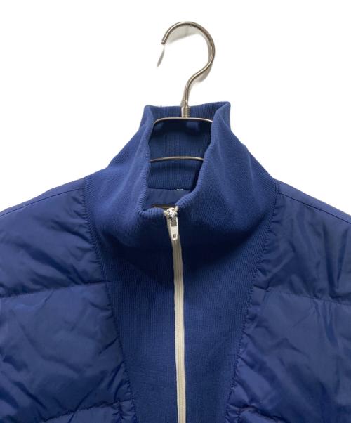 Eddie Bauer（エディーバウアー）Eddie Bauer (エディーバウアー) 80-90's ハーフジップダウン ネイビー サイズ:詳細参照の古着・服飾アイテム