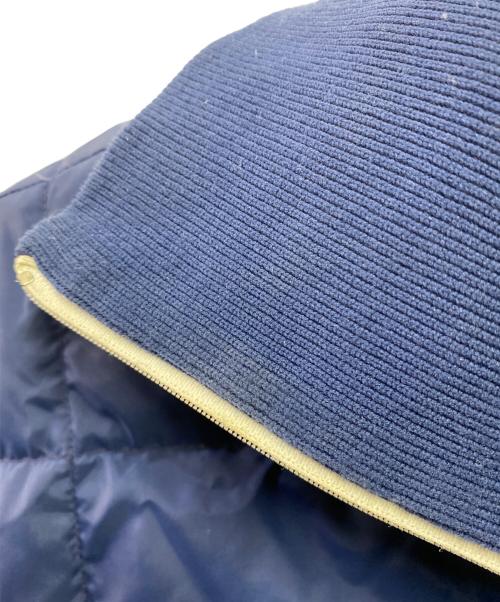 Eddie Bauer（エディーバウアー）Eddie Bauer (エディーバウアー) 80-90's ハーフジップダウン ネイビー サイズ:詳細参照の古着・服飾アイテム