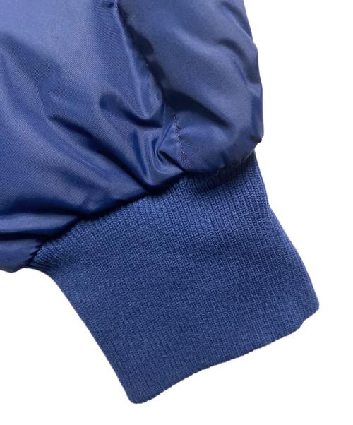 Eddie Bauer（エディーバウアー）Eddie Bauer (エディーバウアー) 80-90's ハーフジップダウン ネイビー サイズ:詳細参照の古着・服飾アイテム