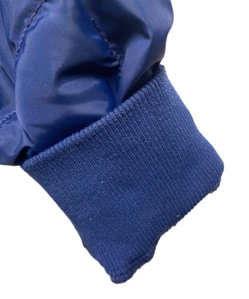 Eddie Bauer（エディーバウアー）Eddie Bauer (エディーバウアー) 80-90's ハーフジップダウン ネイビー サイズ:詳細参照の古着・服飾アイテム