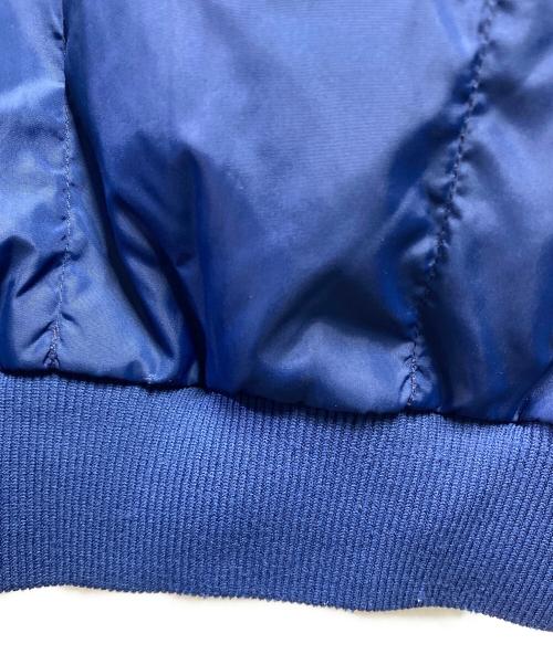 Eddie Bauer（エディーバウアー）Eddie Bauer (エディーバウアー) 80-90's ハーフジップダウン ネイビー サイズ:詳細参照の古着・服飾アイテム