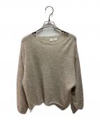 KAGUREカグレ）の古着「モヘヤプルオーバーニット」｜ベージュ