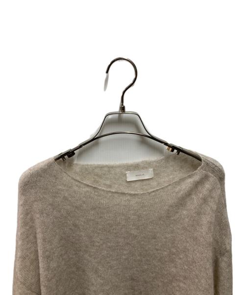 KAGURE（カグレ）KAGURE (カグレ) モヘヤプルオーバーニット ベージュ サイズ:FREEの古着・服飾アイテム