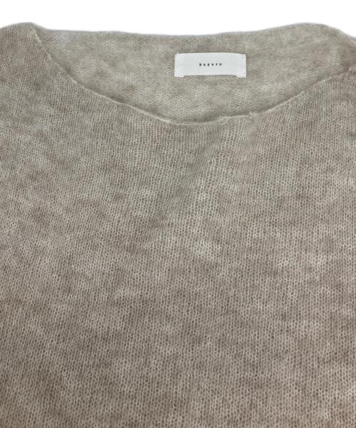 KAGURE（カグレ）KAGURE (カグレ) モヘヤプルオーバーニット ベージュ サイズ:FREEの古着・服飾アイテム