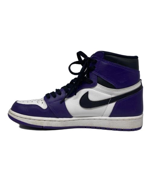 NIKE（ナイキ）NIKE (ナイキ) AIR JORDAN 1 RETRO HIGH OG パープル サイズ:26cmの古着・服飾アイテム