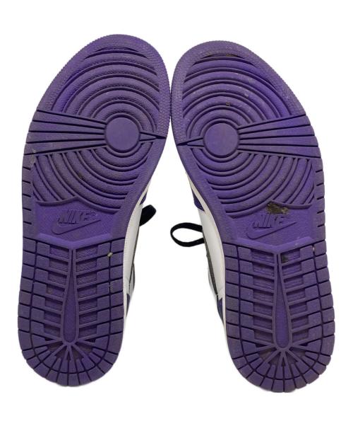 NIKE（ナイキ）NIKE (ナイキ) AIR JORDAN 1 RETRO HIGH OG パープル サイズ:26cmの古着・服飾アイテム