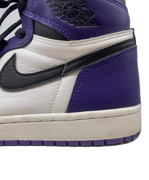 NIKE（ナイキ）NIKE (ナイキ) AIR JORDAN 1 RETRO HIGH OG パープル サイズ:26cmの古着・服飾アイテム