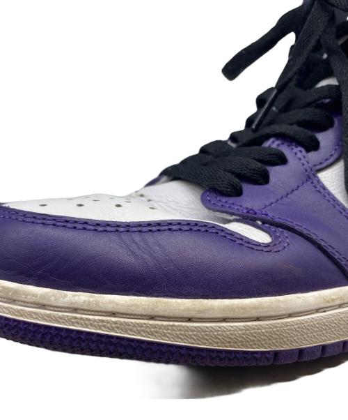 NIKE（ナイキ）NIKE (ナイキ) AIR JORDAN 1 RETRO HIGH OG パープル サイズ:26cmの古着・服飾アイテム
