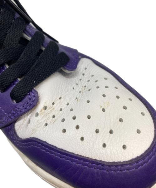 NIKE（ナイキ）NIKE (ナイキ) AIR JORDAN 1 RETRO HIGH OG パープル サイズ:26cmの古着・服飾アイテム