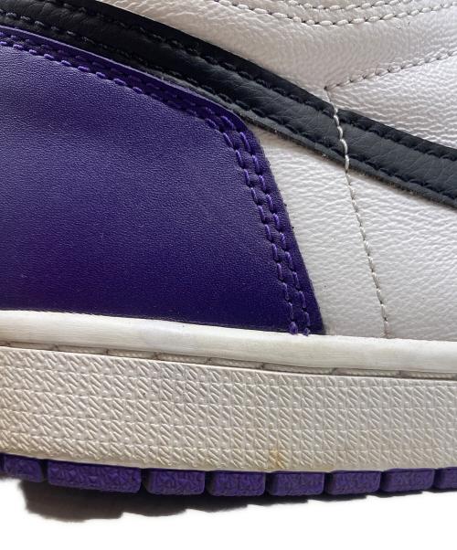 NIKE（ナイキ）NIKE (ナイキ) AIR JORDAN 1 RETRO HIGH OG パープル サイズ:26cmの古着・服飾アイテム