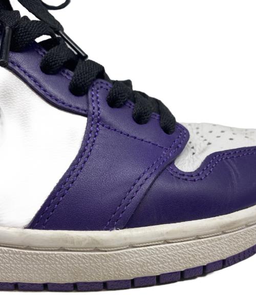 NIKE（ナイキ）NIKE (ナイキ) AIR JORDAN 1 RETRO HIGH OG パープル サイズ:26cmの古着・服飾アイテム