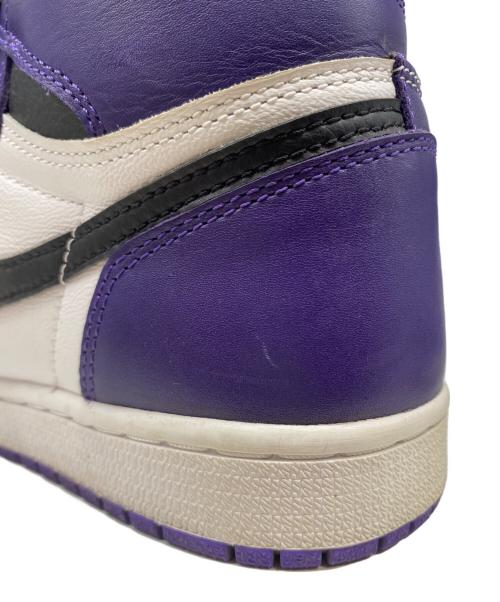 NIKE（ナイキ）NIKE (ナイキ) AIR JORDAN 1 RETRO HIGH OG パープル サイズ:26cmの古着・服飾アイテム