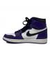 NIKE (ナイキ) AIR JORDAN 1 RETRO HIGH OG パープル サイズ:26cm：11000円
