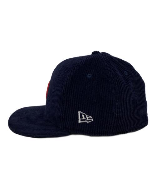 New Era（ニューエラ）New Era (ニューエラ) STANDARD CALIFORNIA (スタンダードカリフォルニア) 59FIFTY Corduroy Logo Cap ネイビー サイズ:57.7cmの古着・服飾アイテム