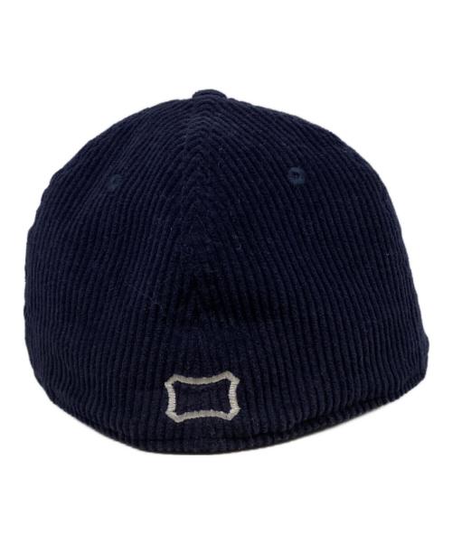 New Era（ニューエラ）New Era (ニューエラ) STANDARD CALIFORNIA (スタンダードカリフォルニア) 59FIFTY Corduroy Logo Cap ネイビー サイズ:57.7cmの古着・服飾アイテム