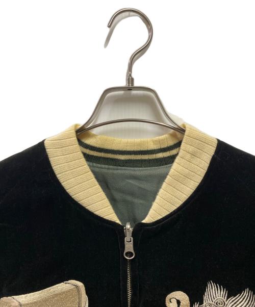 Pherrow's（フェローズ）Pherrow's (フェローズ) スカジャン ブラック サイズ:ゑムの古着・服飾アイテム