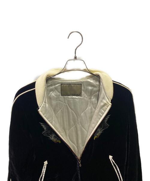 AYUITE（アユイテ）AYUITE (アユイテ) 別珍スカジャン ブラック サイズ:Ｍの古着・服飾アイテム