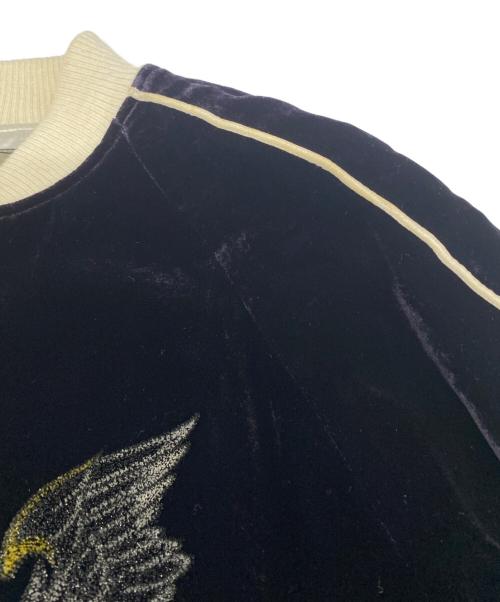 AYUITE（アユイテ）AYUITE (アユイテ) 別珍スカジャン ブラック サイズ:Ｍの古着・服飾アイテム