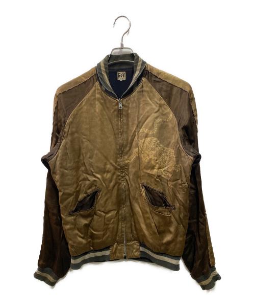 HOLLYWOOD RANCH MARKET（ハリウッドランチマーケッド）HOLLYWOOD RANCH MARKET (ハリウッドランチマーケッド) リバーシブルスカジャン ベージュ サイズ:3の古着・服飾アイテム