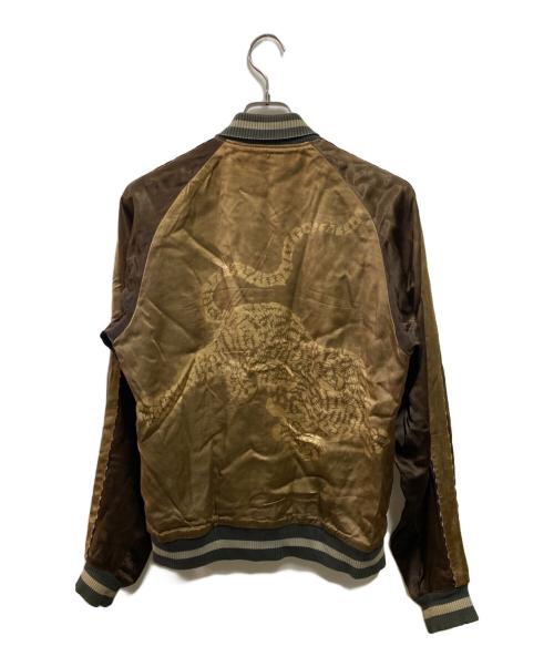 HOLLYWOOD RANCH MARKET（ハリウッドランチマーケッド）HOLLYWOOD RANCH MARKET (ハリウッドランチマーケッド) リバーシブルスカジャン ベージュ サイズ:3の古着・服飾アイテム